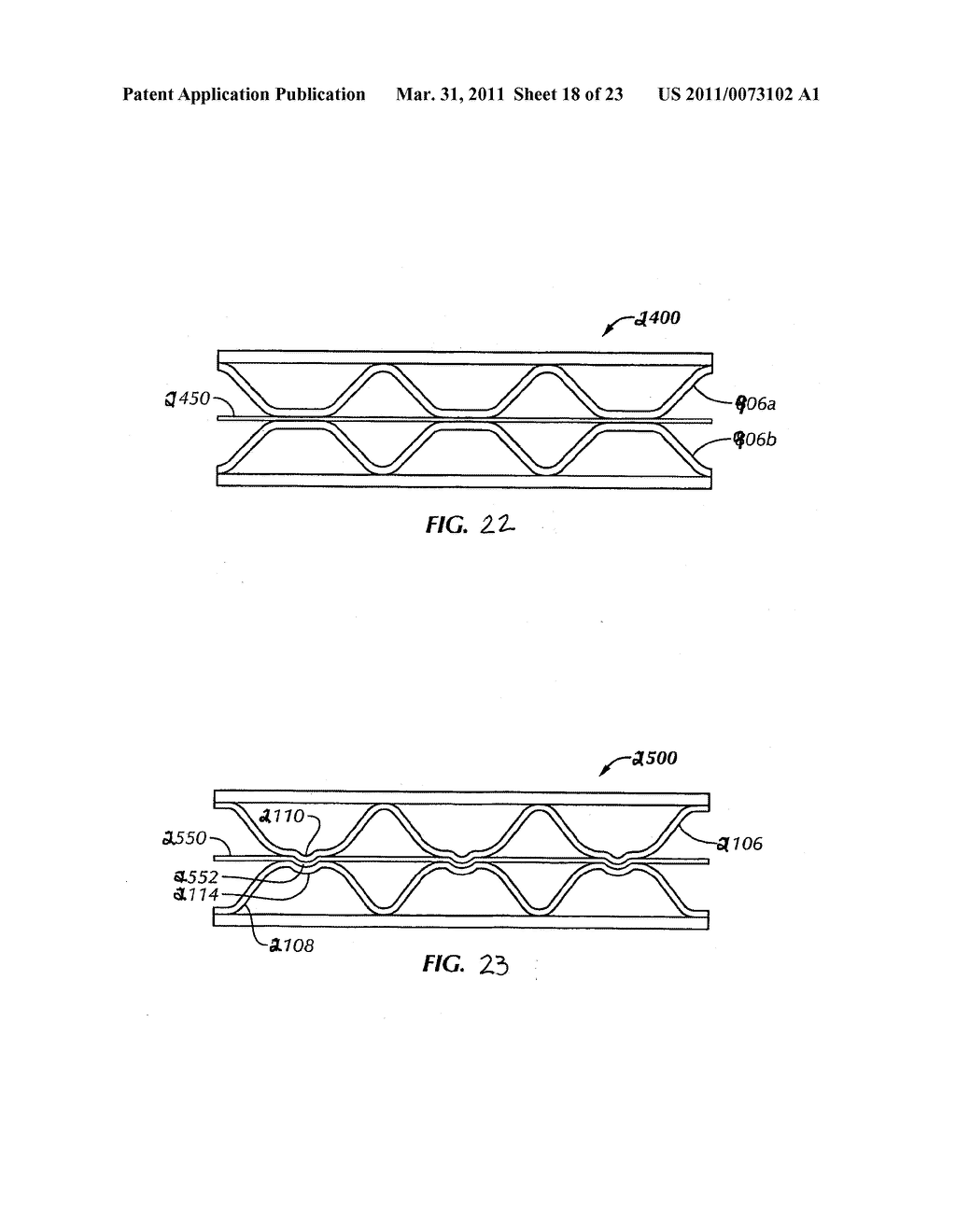 Solar collector with non-honey sandwich core - diagram, schematic, and image 19