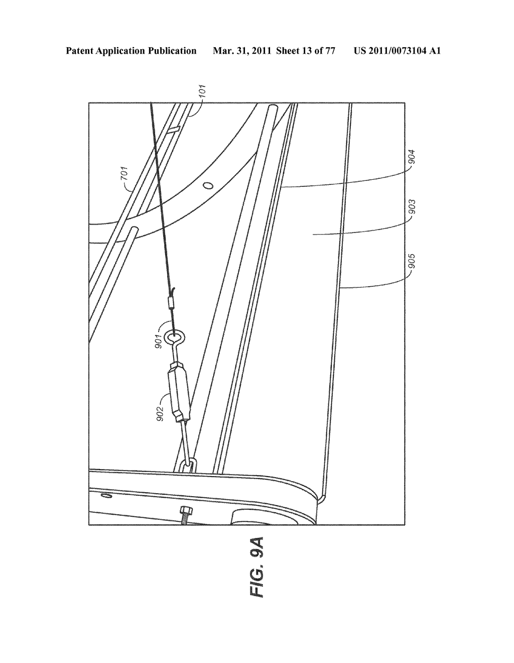 PARABOLIC TROUGH SOLAR ENERGY COLLECTION SYSTEM - diagram, schematic, and image 14