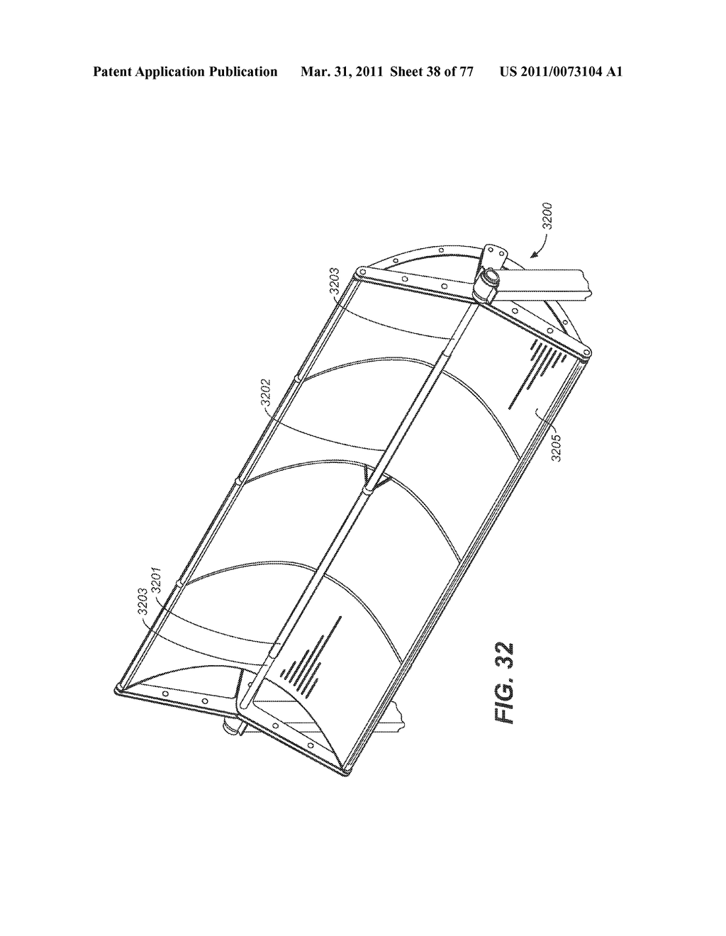 PARABOLIC TROUGH SOLAR ENERGY COLLECTION SYSTEM - diagram, schematic, and image 39