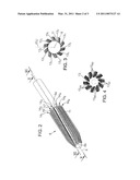 Mascara Brush Component, Mascara Brush and Mascara Application Assembly diagram and image