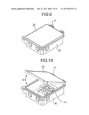 TERMINAL BOX AND SOLAR CELL MODULE diagram and image