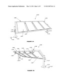 HIGH EFFICIENCY COUNTERBALANCED DUAL AXIS SOLAR TRACKING ARRAY FRAME SYSTEM diagram and image