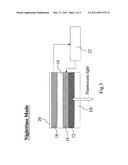 ILLUMINANT TYPE TRANSPARENT SOLAR CELL DEVICE diagram and image