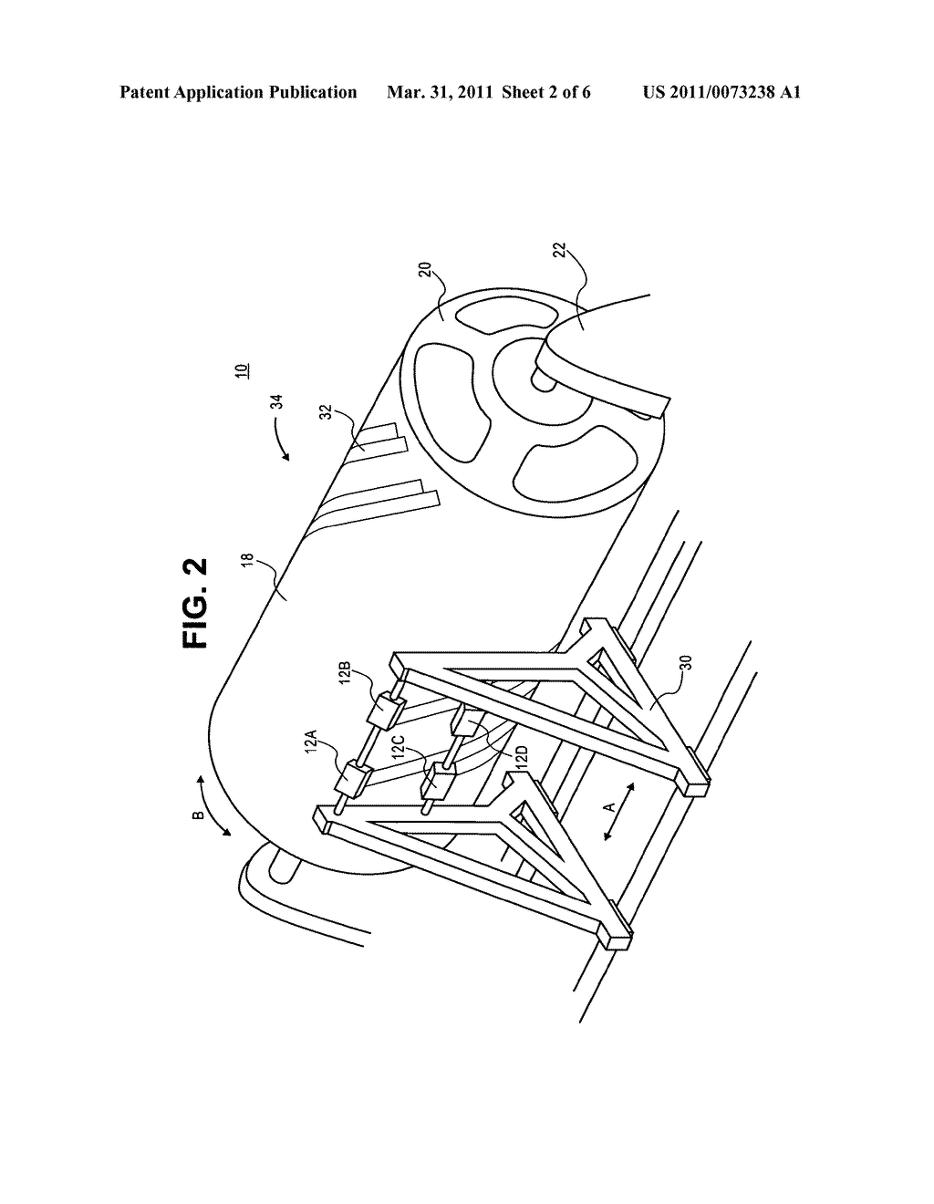 COMPOSITE MATERIAL PLACEMENT METHOD AND SYSTEM - diagram, schematic, and image 03