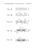 PRODUCTION PROCESS FOR SURFACE-MOUNTING CERAMIC LED PACKAGE, SURFACE-MOUNTING CERAMIC LED PACKAGE PRODUCED BY SAID PRODUCTION PROCESS, AND MOLD FOR PRODUCING SAID PACKAGE diagram and image