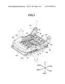 PASSENGER S WEIGHT MEASUREMENT DEVICE FOR VEHICLE SEAT diagram and image