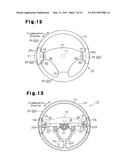 Steering wheel diagram and image