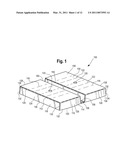 SEPARABLE RAISED PLATFORM FOR MICROWAVE HEATING OF A FOOD PRODUCT diagram and image