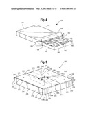 SEPARABLE RAISED PLATFORM FOR MICROWAVE HEATING OF A FOOD PRODUCT diagram and image