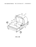 METHOD AND APPARATUS FOR INTELLIGENTLY CONTROLLING ILLUMINATION PATTERNS PROJECTED FROM BARCODE READERS diagram and image