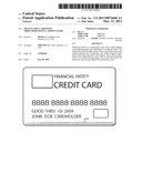 TRANSACTION CARD WITH THREE-DIMENSIONAL TIPPING GUIDE diagram and image