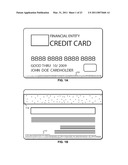 TRANSACTION CARD WITH THREE-DIMENSIONAL TIPPING GUIDE diagram and image