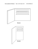 TRANSACTION CARD WITH THREE-DIMENSIONAL TIPPING GUIDE diagram and image