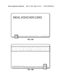 TRANSACTION CARD WITH THREE-DIMENSIONAL TIPPING GUIDE diagram and image