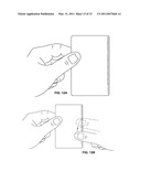 TRANSACTION CARD WITH THREE-DIMENSIONAL TIPPING GUIDE diagram and image