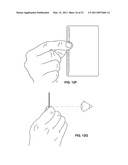 TRANSACTION CARD WITH THREE-DIMENSIONAL TIPPING GUIDE diagram and image