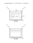 TRANSACTION CARD WITH THREE-DIMENSIONAL TIPPING GUIDE diagram and image