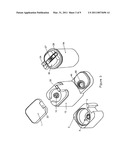 COMBINATION COFFEE GRINDER AND COFFEE STORAGE DEVICE diagram and image