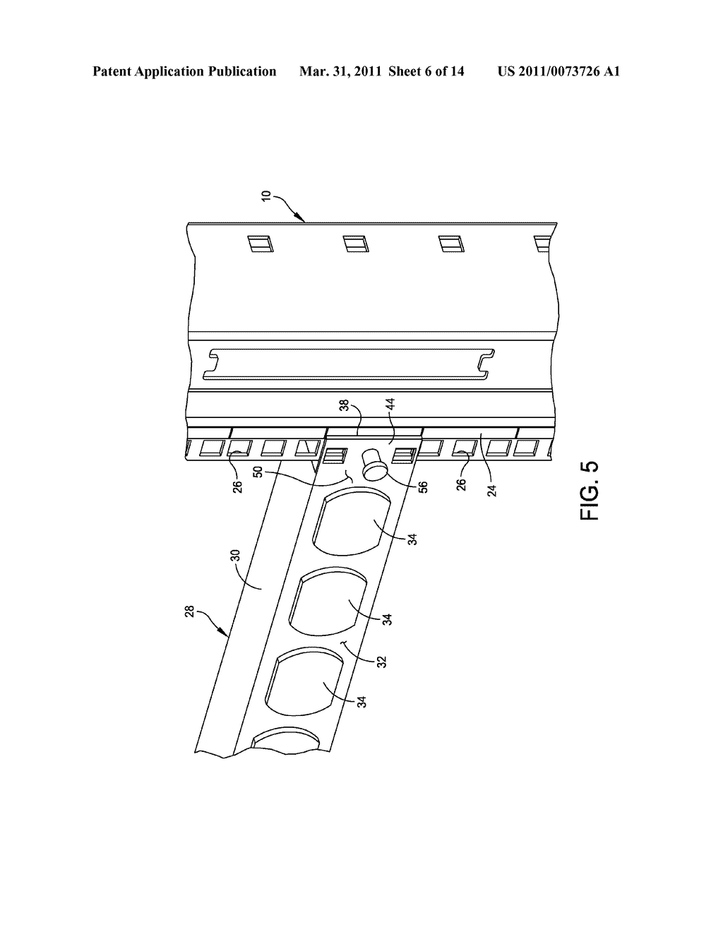 TOOL-LESS INSTALLATION SYSTEM AND METHOD OF U-MOUNTED DEVICES - diagram, schematic, and image 07