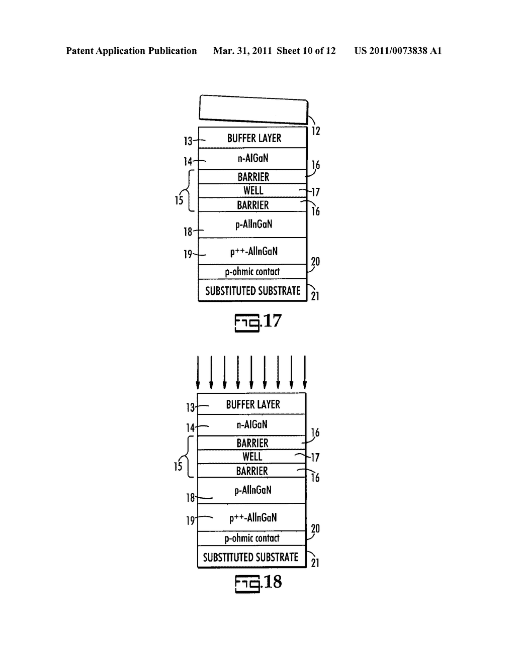 ULTRAVIOLET LIGHT EMITTING DIODE WITH AC VOLTAGE OPERATION - diagram, schematic, and image 11