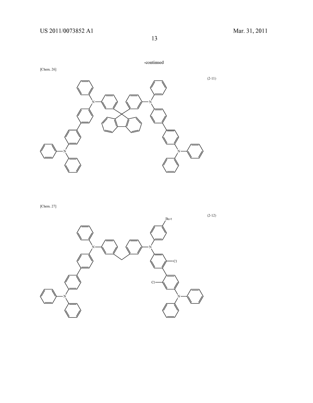 ORGANIC ELECTROLUMINESCENT DEVICE - diagram, schematic, and image 15