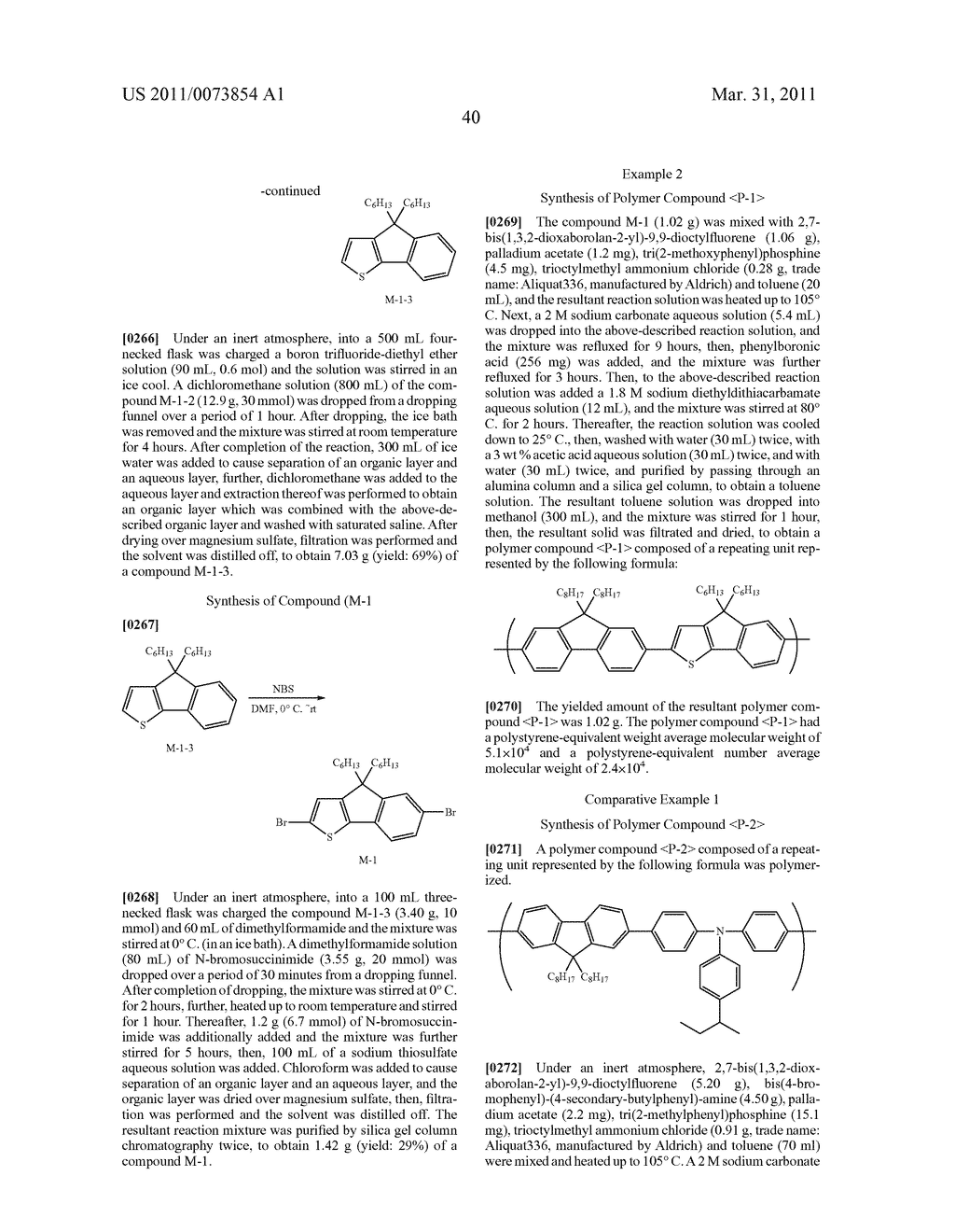 POLYMER COMPOUND AND ORGANIC TRANSISTOR USING THE SAME - diagram, schematic, and image 41