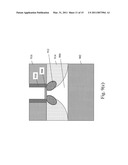 SELF-ALIGNED WELL IMPLANT FOR IMPROVING SHORT CHANNEL EFFECTS CONTROL, PARASITIC CAPACITANCE, AND JUNCTION LEAKAGE diagram and image