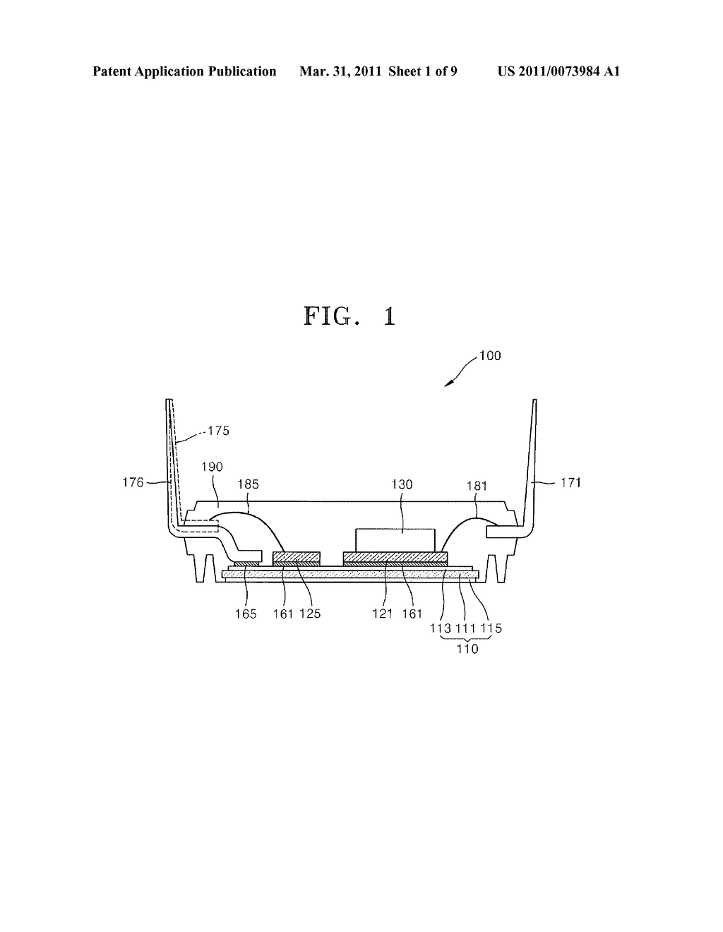 SEMICONDUCTOR POWER MODULE PACKAGE WITH TEMPERATURE SENSOR MOUNTED THEREON AND METHOD OF FABRICATING THE SAME - diagram, schematic, and image 02