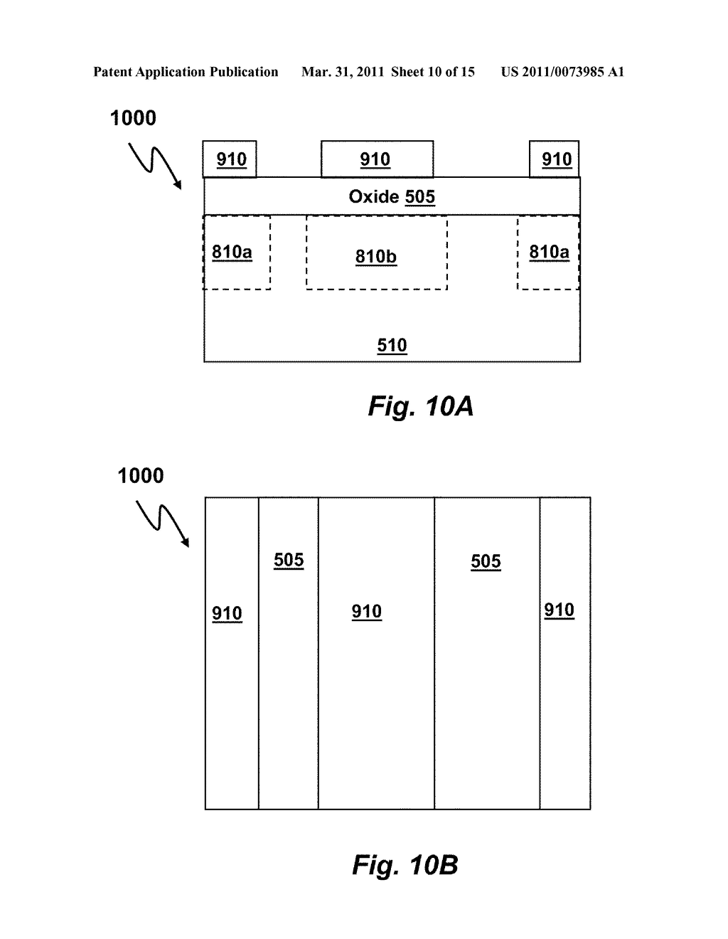 Method of Generating Uniformly Aligned Well and Isolation Regions in a Substrate and Resulting Structure - diagram, schematic, and image 11