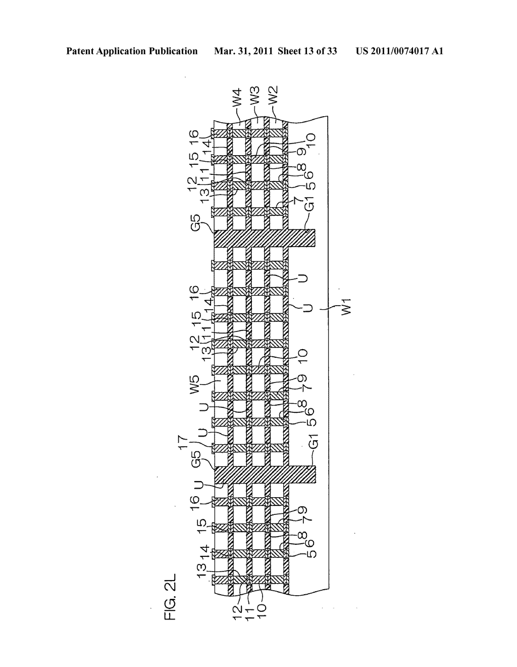 METHOD OF MANUFACTURING SEMICONDUCTOR DEVICE, SEMICONDUCTOR DEVICE AND MULTILAYER WAFER STRUCTURE - diagram, schematic, and image 14