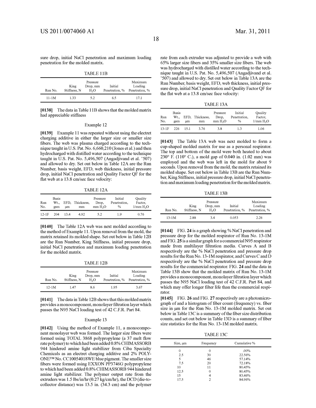 MOLDED MONOCOMPONENT MONOLAYER RESPIRATOR WITH BIMODAL MONOLAYER MONOCOMPONENT MEDIA - diagram, schematic, and image 36