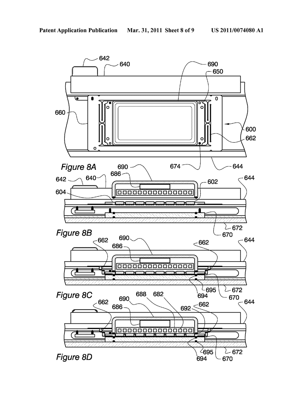 Carrier for Holding Microelectronic Devices - diagram, schematic, and image 09