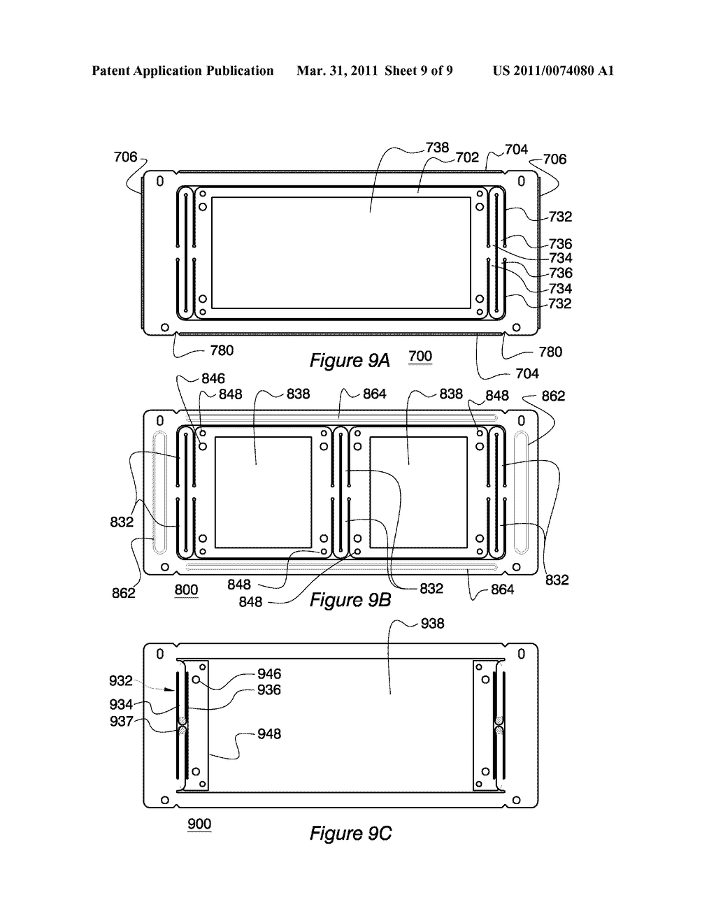 Carrier for Holding Microelectronic Devices - diagram, schematic, and image 10
