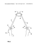 Ring toss game and equipment therefor diagram and image