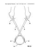 Ring toss game and equipment therefor diagram and image