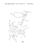 Children s Ride-On Vehicle With Parent Steering Assist Handle And Stationary Canopy diagram and image