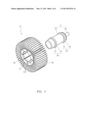 HEAT DISSIPATING DEVICE OF AN ELECTROMOTOR diagram and image