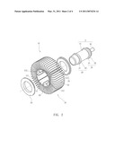 HEAT DISSIPATING DEVICE OF AN ELECTROMOTOR diagram and image