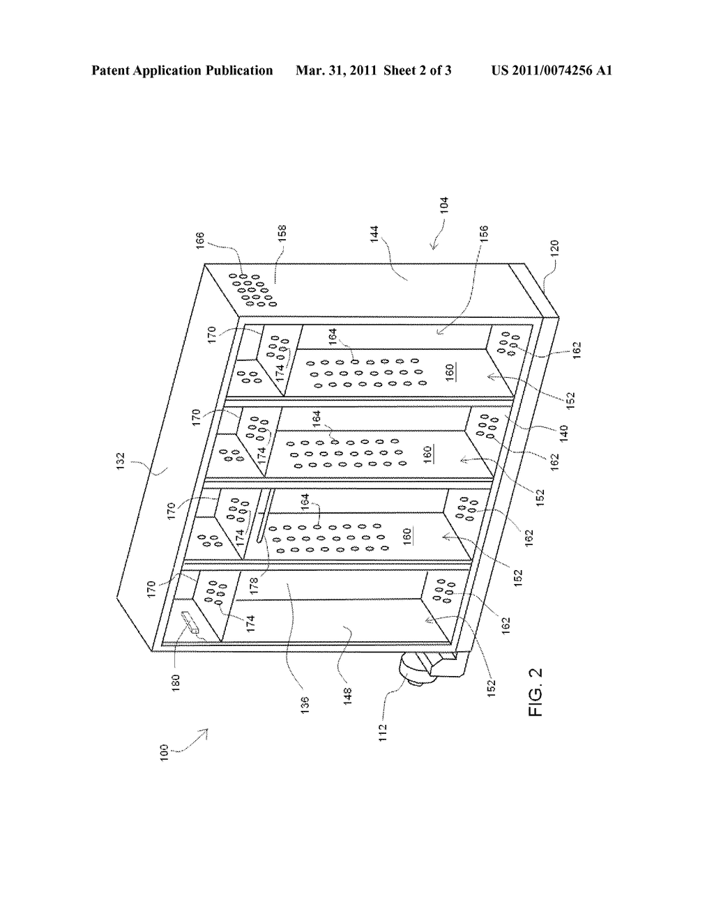 Drying Locker Array For Firefighter Turnout Gear - diagram, schematic, and image 03