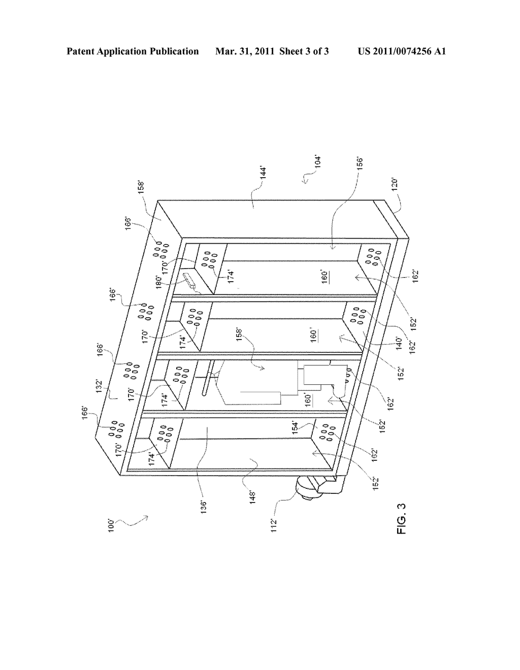 Drying Locker Array For Firefighter Turnout Gear - diagram, schematic, and image 04