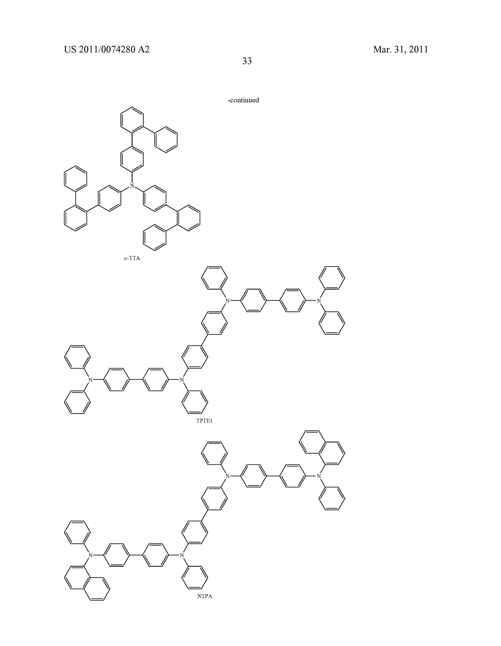 ORGANIC ELECTROLUMINESCENCE DEVICE - diagram, schematic, and image 34