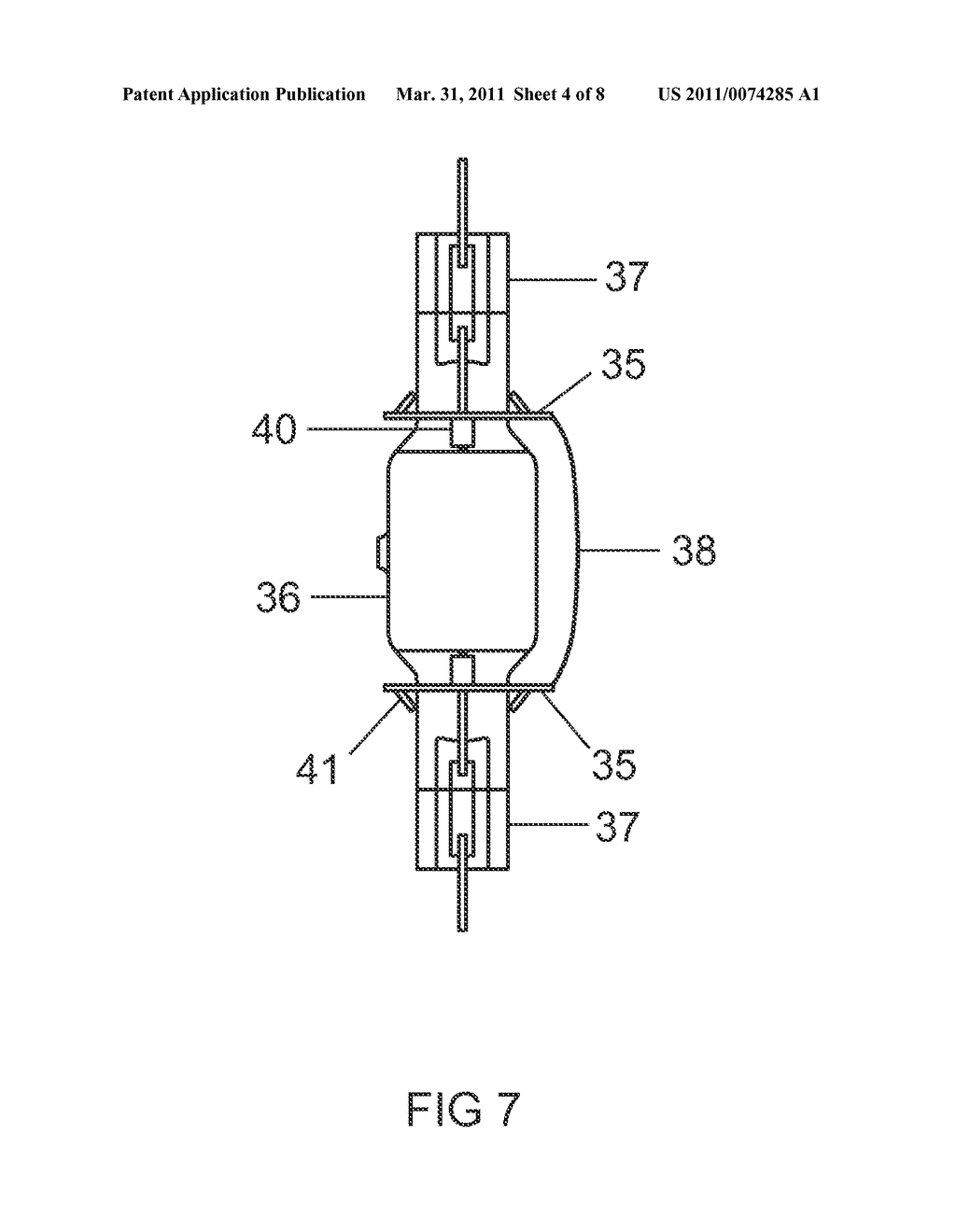 HIGH PRESSURE DISCHARGE LAMP WITH A CAPACITIVE STARTING AID - diagram, schematic, and image 05