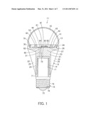 LIGHT-EMITTING MODULE, SELF-BALLASTED LAMP AND LIGHTING EQUIPMENT diagram and image