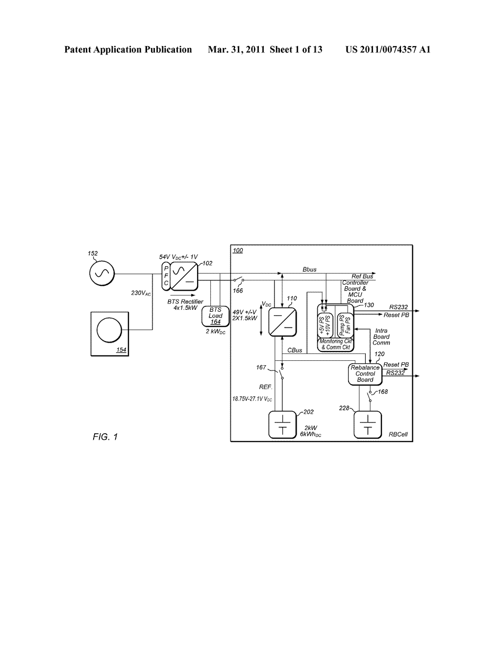 CONTROL SYSTEM FOR A FLOW CELL BATTERY - diagram, schematic, and image 02