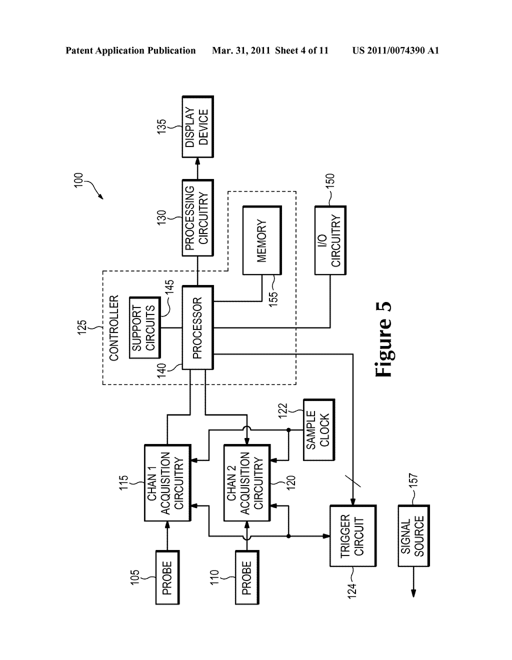Signal Acquisition System Having Reduced Probe Loading of a Device Under Test - diagram, schematic, and image 05