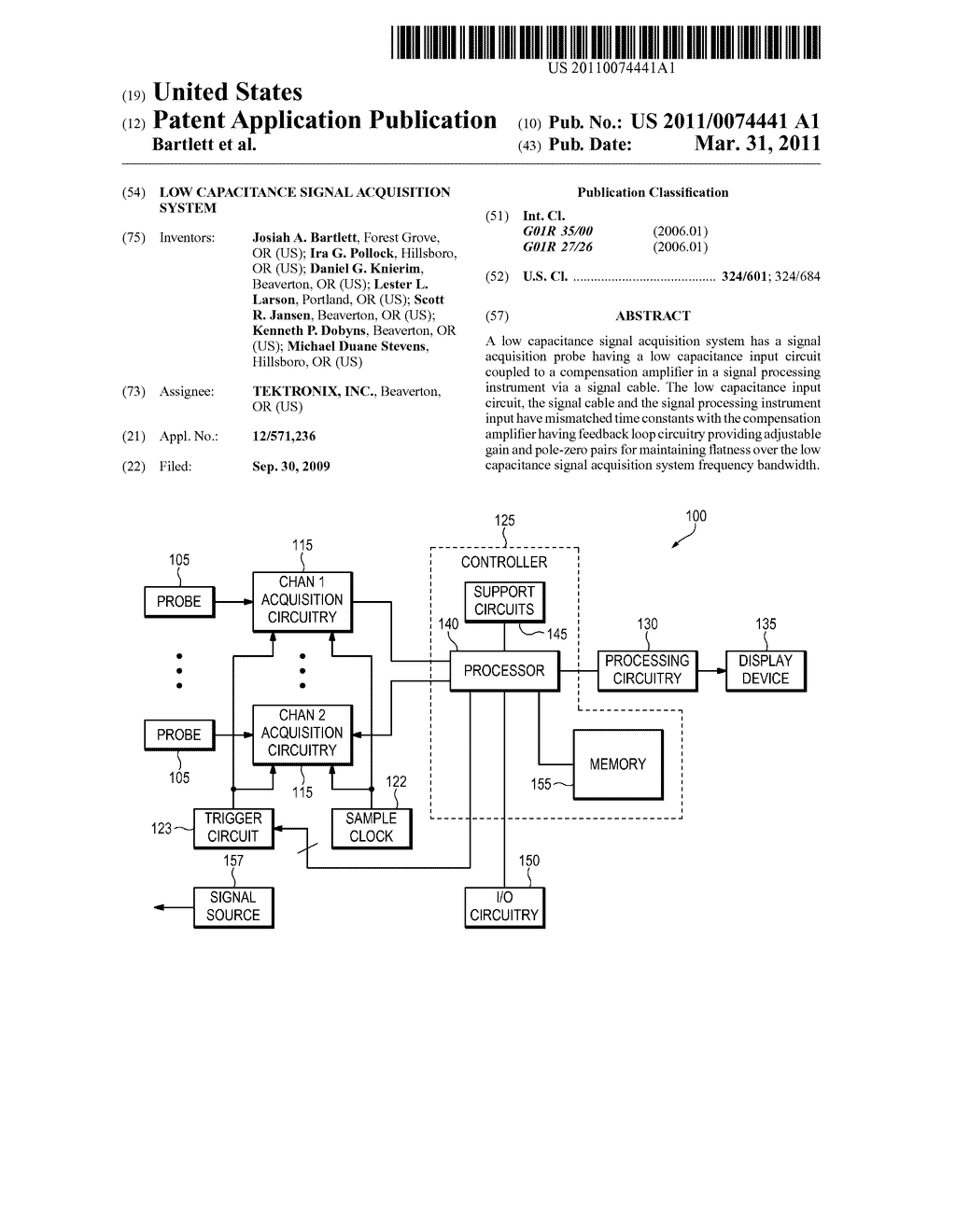 Low Capacitance Signal Acquisition System - diagram, schematic, and image 01