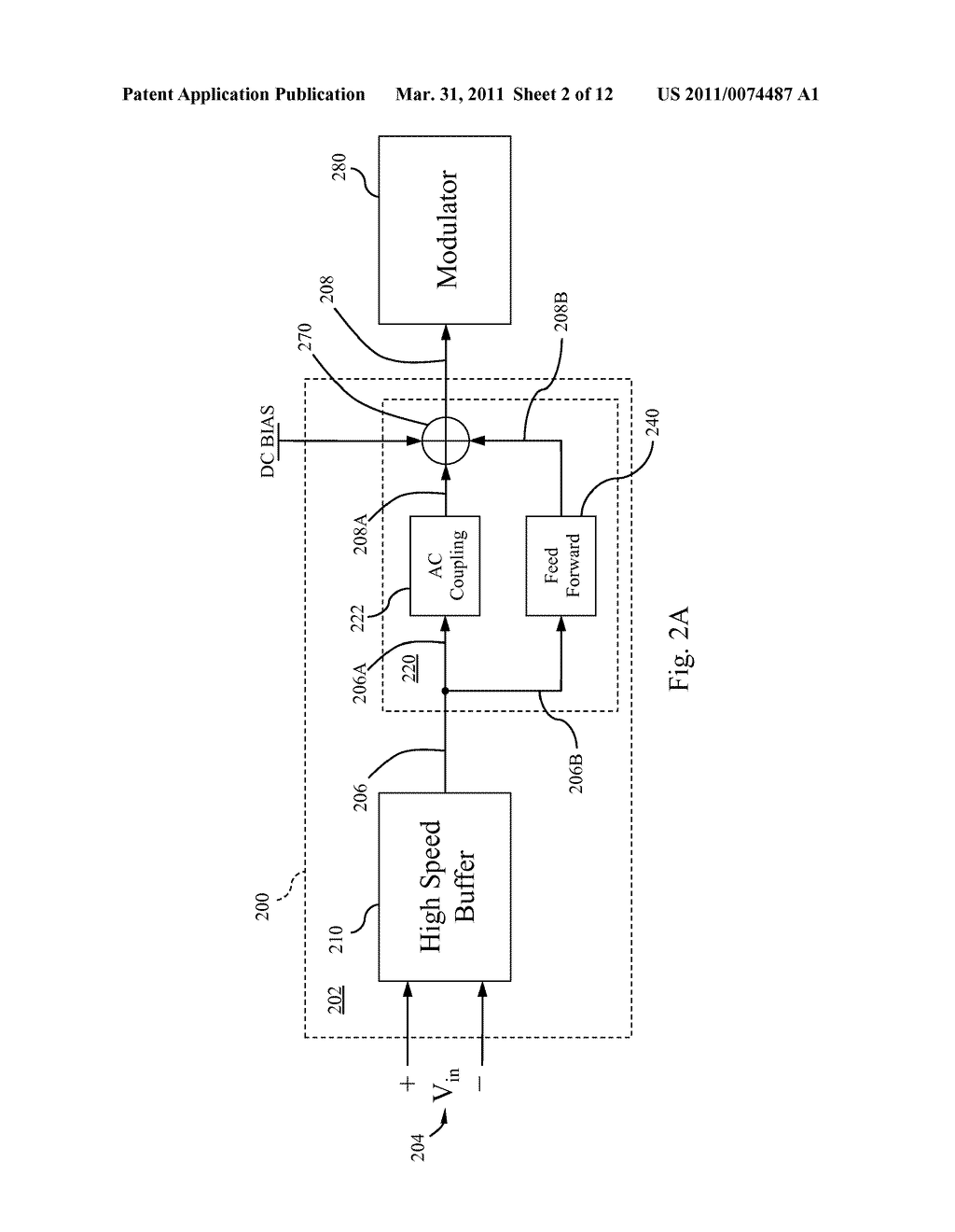 OPTICAL MODULATOR DRIVE CIRCUIT - diagram, schematic, and image 03