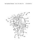 PRINTER ENCODER ADAPTED FOR POSITIONING ABOARD A MOBILE UNIT diagram and image