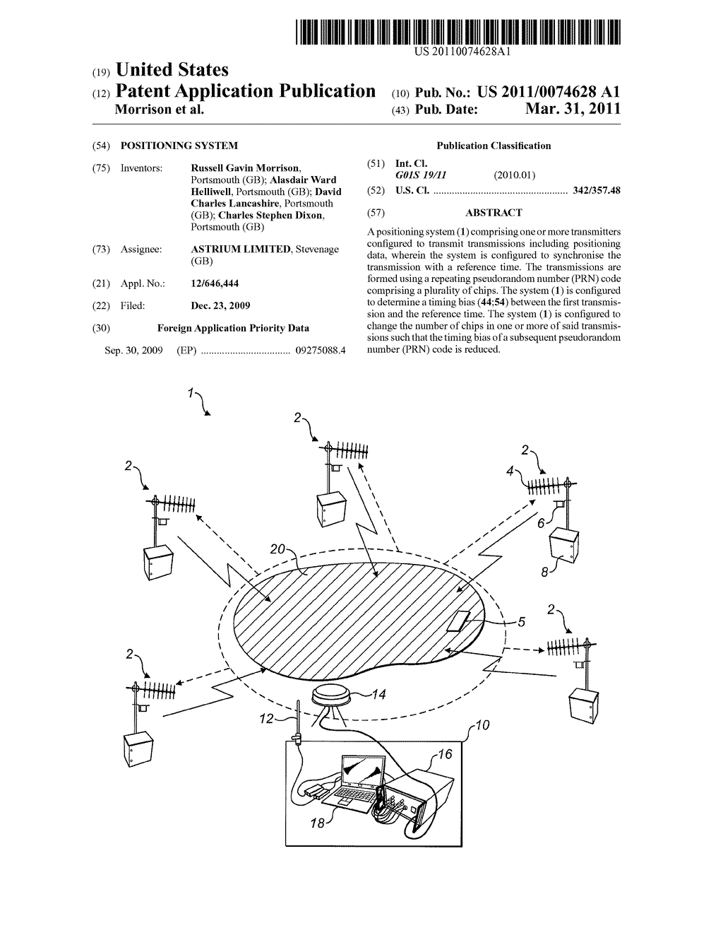 POSITIONING SYSTEM - diagram, schematic, and image 01