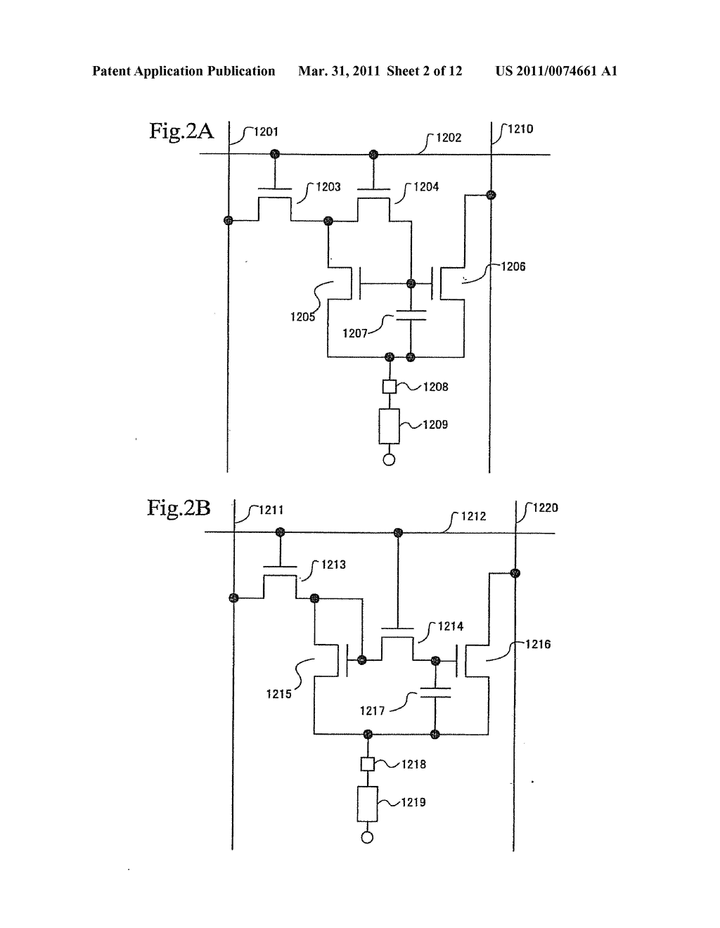 Display Device and Electronic Equipment Using the Same - diagram, schematic, and image 03